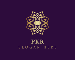 Luxury Flower Ornament logo design