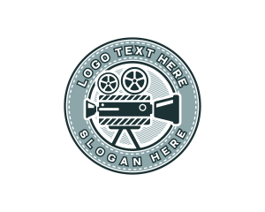 Movie - Movie Film Camera logo design