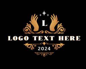 Lettermark - Elegant Hands Wellness logo design