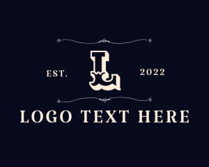 Western - Retro Wild West logo design