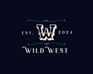 Western Saloon Ranch logo design