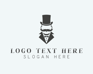 Grooming - Gentleman Suit Tailoring logo design