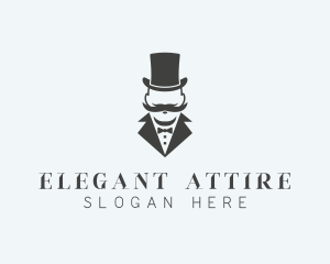 Gentleman Suit Tailoring logo design