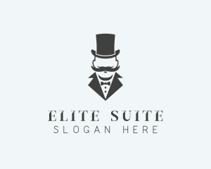 Gentleman Suit Tailoring logo design