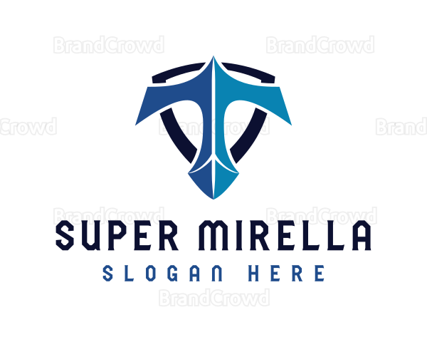 Shield Gaming Letter T Logo