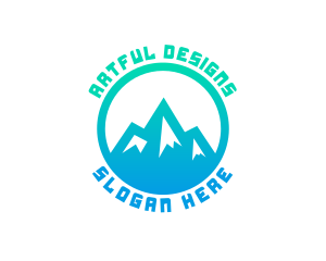 Mountain Summit Trekking logo design