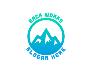 Mountain Summit Trekking logo design