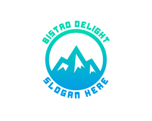 Mountain Summit Trekking logo design