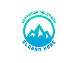 Mountain Summit Trekking logo design