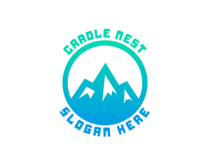 Mountain Summit Trekking logo design