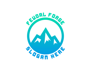 Mountain Summit Trekking logo design