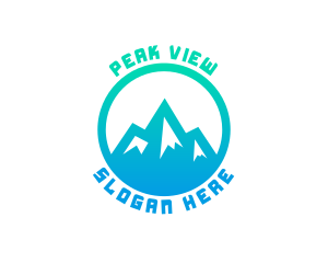 Mountain - Mountain Summit Trekking logo design