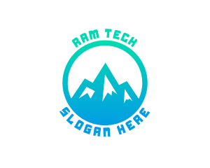 Mountain Summit Trekking logo design