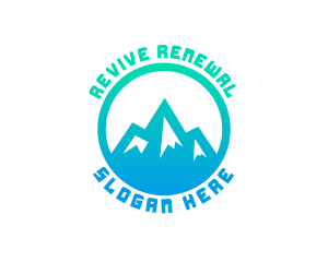 Mountain Summit Trekking logo design