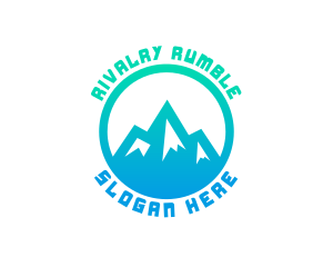 Expedition - Mountain Summit Trekking logo design