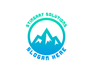 Mountain Summit Trekking logo design