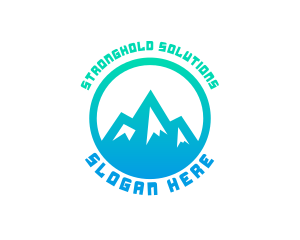 Mountain Summit Trekking logo design