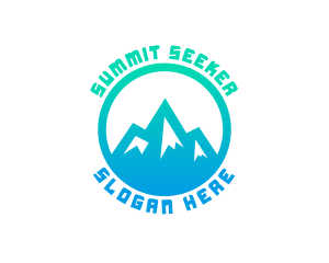 Mountain Summit Trekking logo design