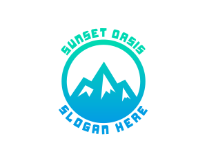 Mountain Summit Trekking logo design