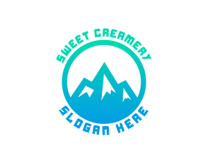 Mountain Summit Trekking logo design