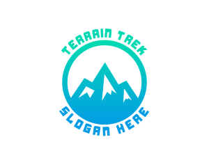 Mountain Summit Trekking logo design