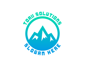 Mountain Summit Trekking logo design