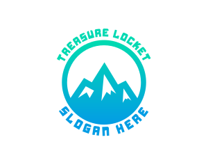 Mountain Summit Trekking logo design