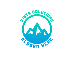 Mountain Summit Trekking logo design