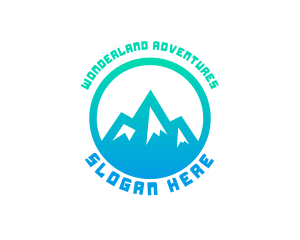 Mountain Summit Trekking logo design