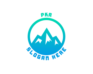 Mountain Summit Trekking logo design