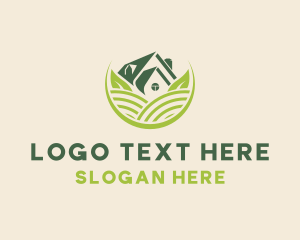 Residential - Landscaping Garden Lawn logo design