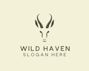 Fauna - Wild Springbok Sanctuary logo design