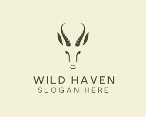 Wild Springbok Sanctuary logo design