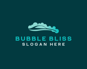 Car Cleaning Bubble Washing logo design