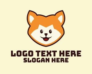 Cute Dog Mascot Logo