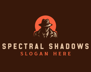 Detective Investigator Man logo design