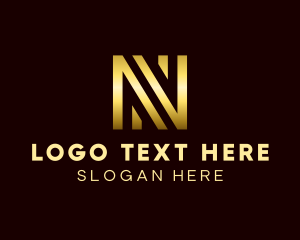 Business - Elegant Business Letter N logo design