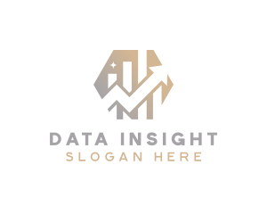 Analytics - Investor Finance Analytics logo design