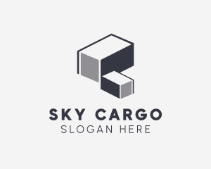 Imported Cargo Containers logo design