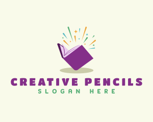 Creative Imagination Book logo design