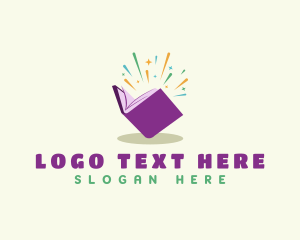 Book - Creative Imagination Book logo design