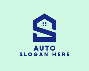 Company Identity - S Shape Polygon House logo design