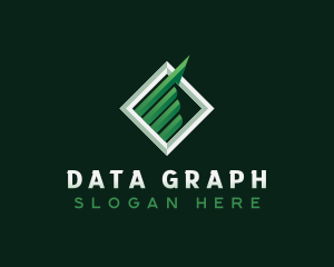 Arrow Graph Analytics logo design