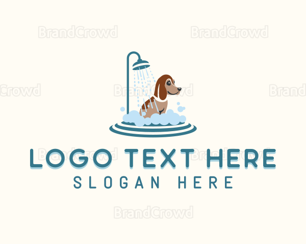 Shower Dog Grooming Logo