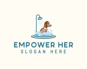 Shower Dog Grooming Logo