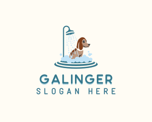 Bubble - Shower Dog Grooming logo design