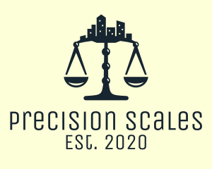Scales - City Scale Law logo design