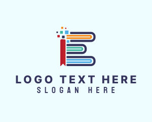 Guideline - Digital Bookmark Library logo design