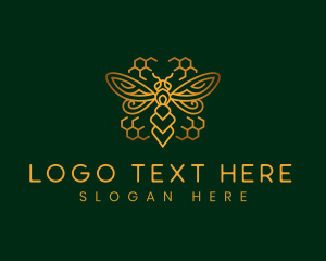 Honeycomb - Honeycomb Bee Farm logo design