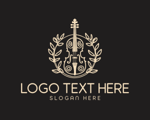 Musical Instrument - Musical Instrument Violin logo design